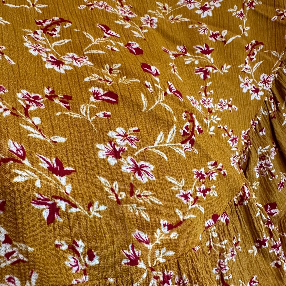 2 Piece Floral Mini Skirt & Wrap Top